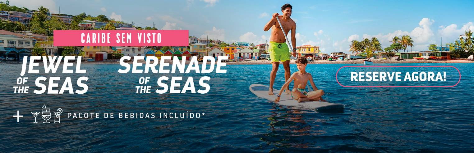 Melhores ofertas para cruzeiros Caribe sem Visto